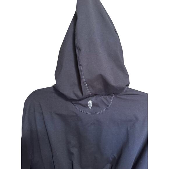 Free People Movement Corset Double Zip Knit Cuff Performance Jacket Size Medium - Picture 10 of 14